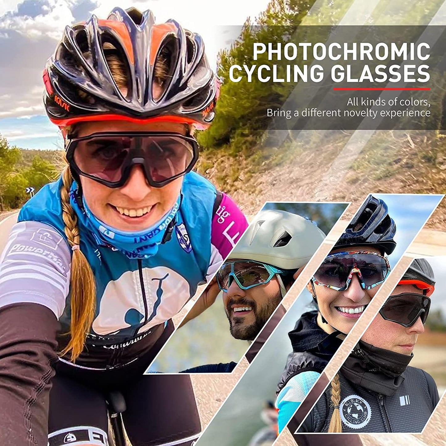 KAPVOE Riding Cycling Sunglasses