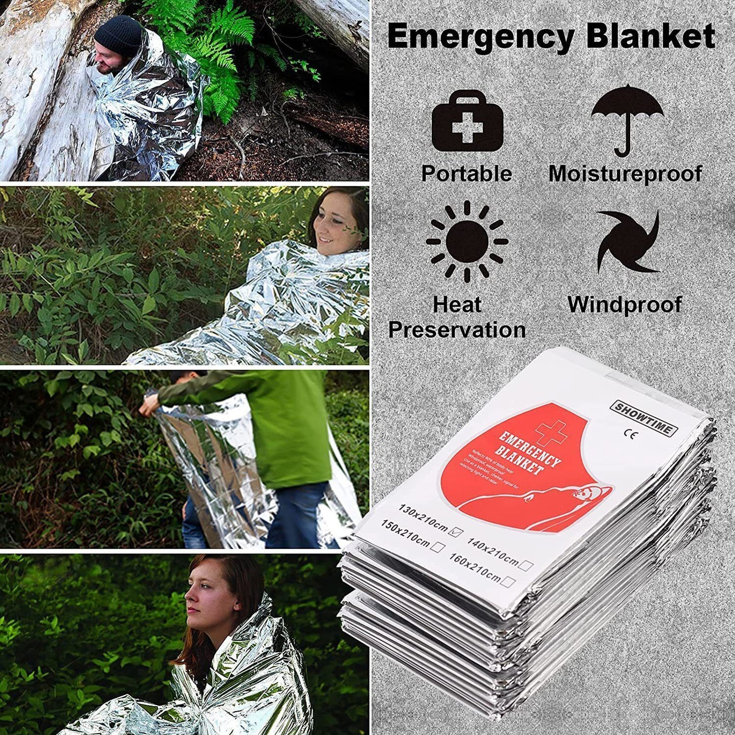 Outdoor Emergency Survival Gear Kit Camping Hiking Survival Gear Tools Kit Survival Gear And Equipment