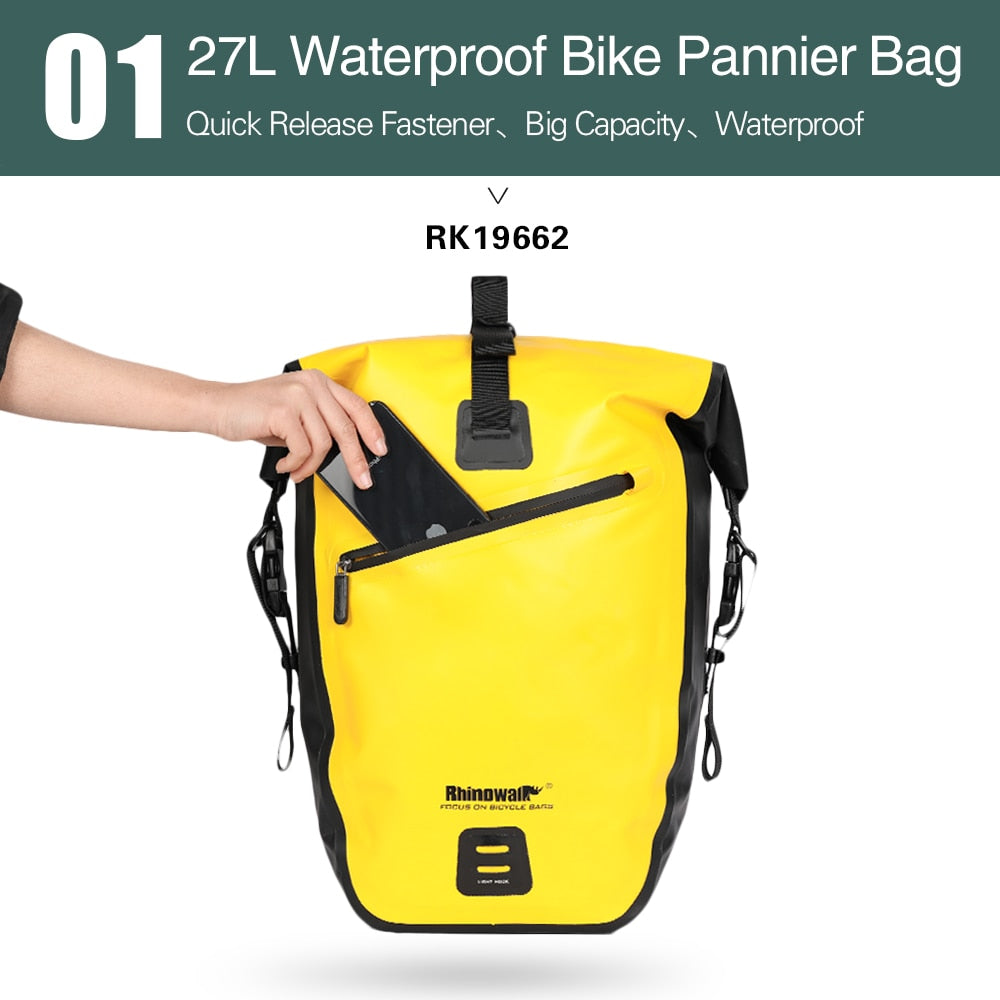 long distance cycling trip Waterproof Bicycle Bag