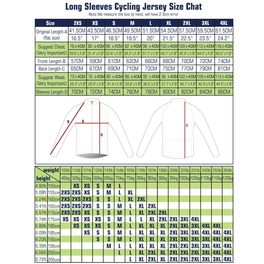 White Cycling Jersey MTB Jersey  Bicycle Team Cycling Shirt Men Long Sleeve Bike Wear Summer Premium Cycle Clothes