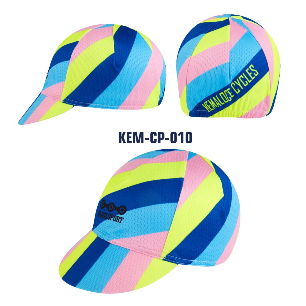 Men Cycling Cap Anti-UV Summer Elastic Quick Dry Bike Cap White/Black/Blue Mesh Outdoor Breathable Cycling Hat