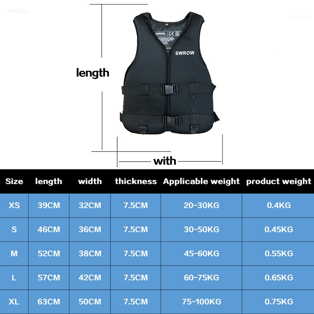 Life Jacket Buoyancy Vest