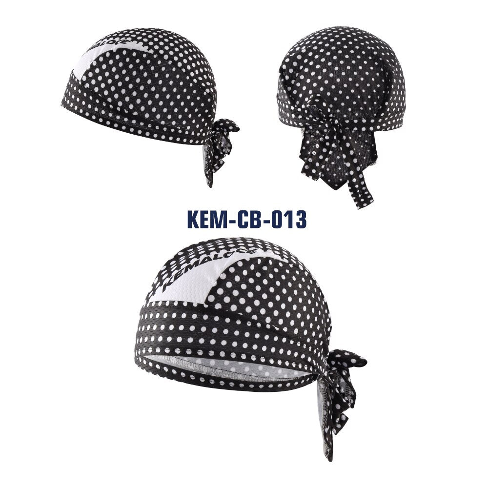 UV Protection Cycling Cap Team Men Summer Full Sublimation MTB Bike Scarf White Carton Cat Bicycle Hat Cycle Bandana