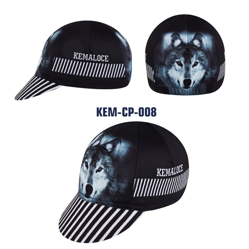 Men Cycling Cap Anti-UV Summer Elastic Quick Dry Bike Cap White/Black/Blue Mesh Outdoor Breathable Cycling Hat