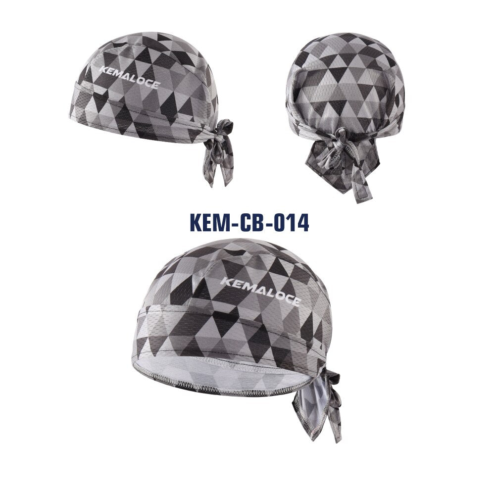 UV Protection Cycling Cap Team Men Summer Full Sublimation MTB Bike Scarf White Carton Cat Bicycle Hat Cycle Bandana