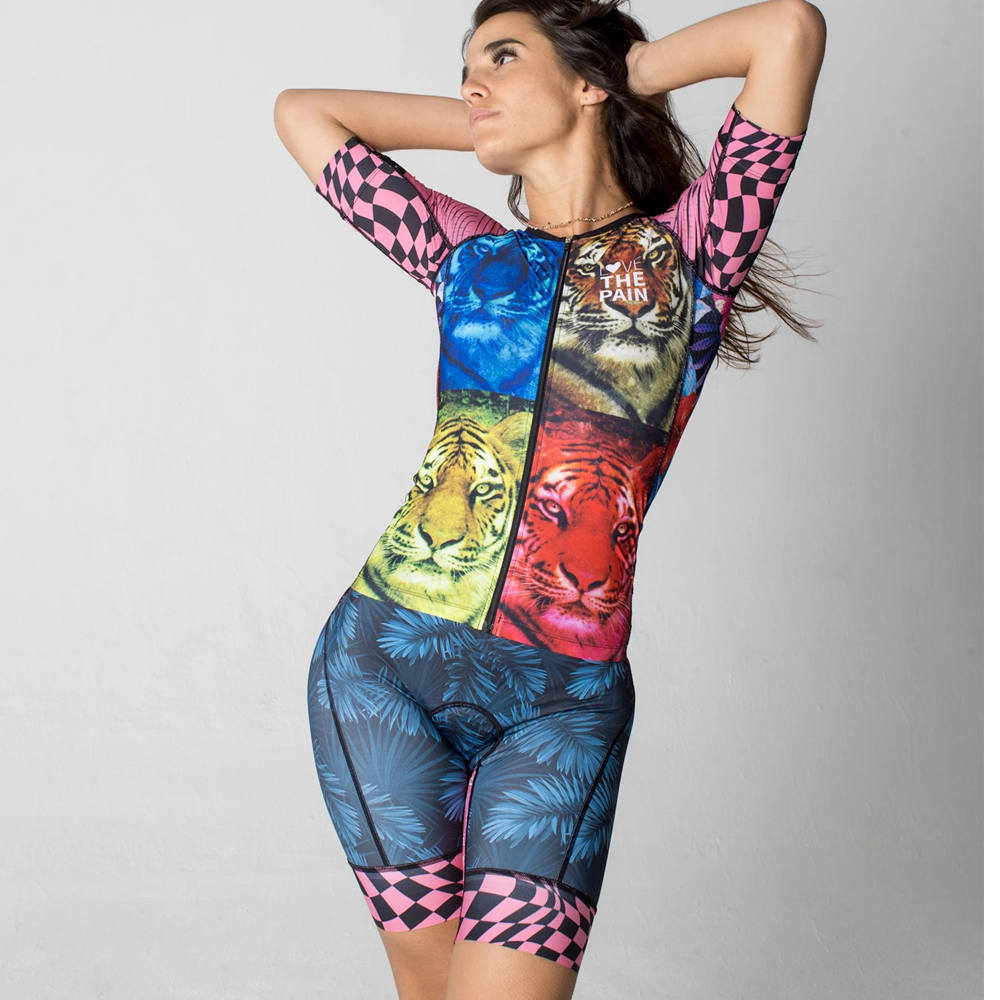 Women Triathlon Cycling Jersey Sets Skinsuit