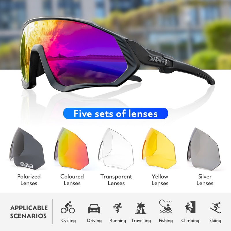 KAPVOE Riding Cycling Sunglasses