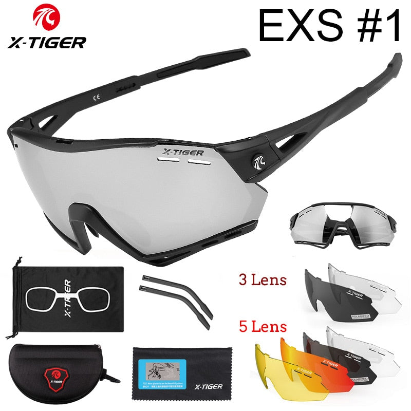 Multi-Function Polarized Photochromic Sunglasses