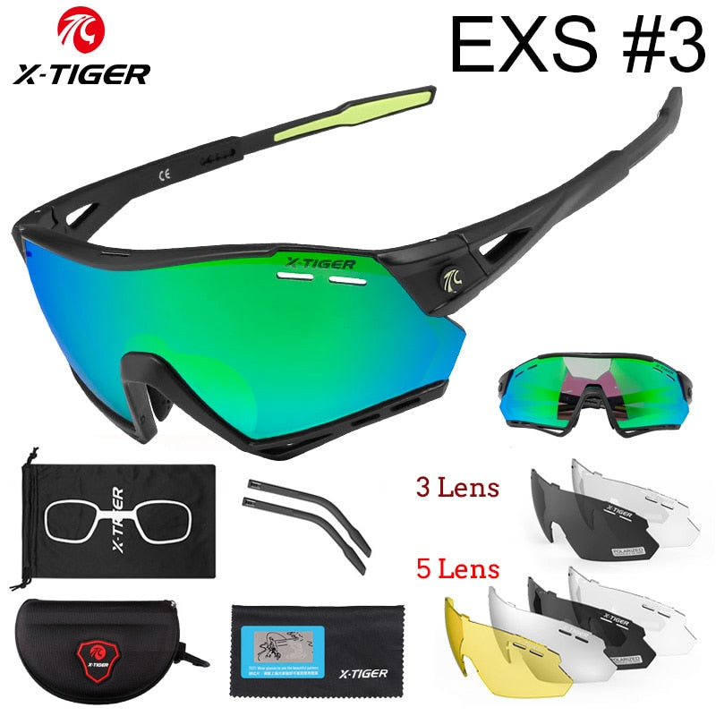 Multi-Function Polarized Photochromic Sunglasses