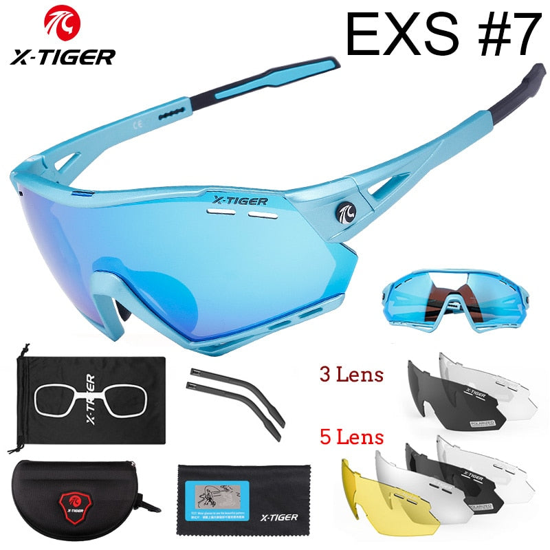 Multi-Function Polarized Photochromic Sunglasses