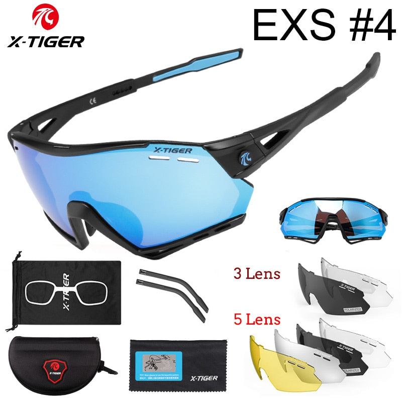 Multi-Function Polarized Photochromic Sunglasses