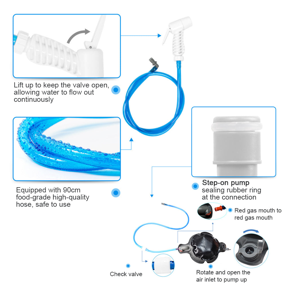 20L Water Bag | Solar Bath Bag