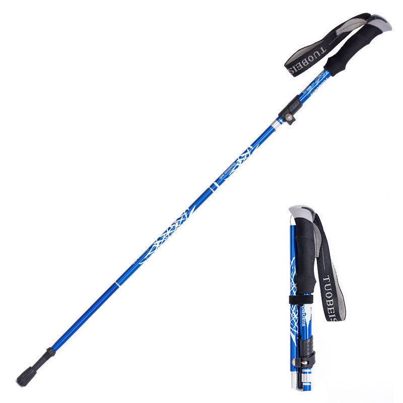 Aluminum Alloy 5Sections Walking Poles