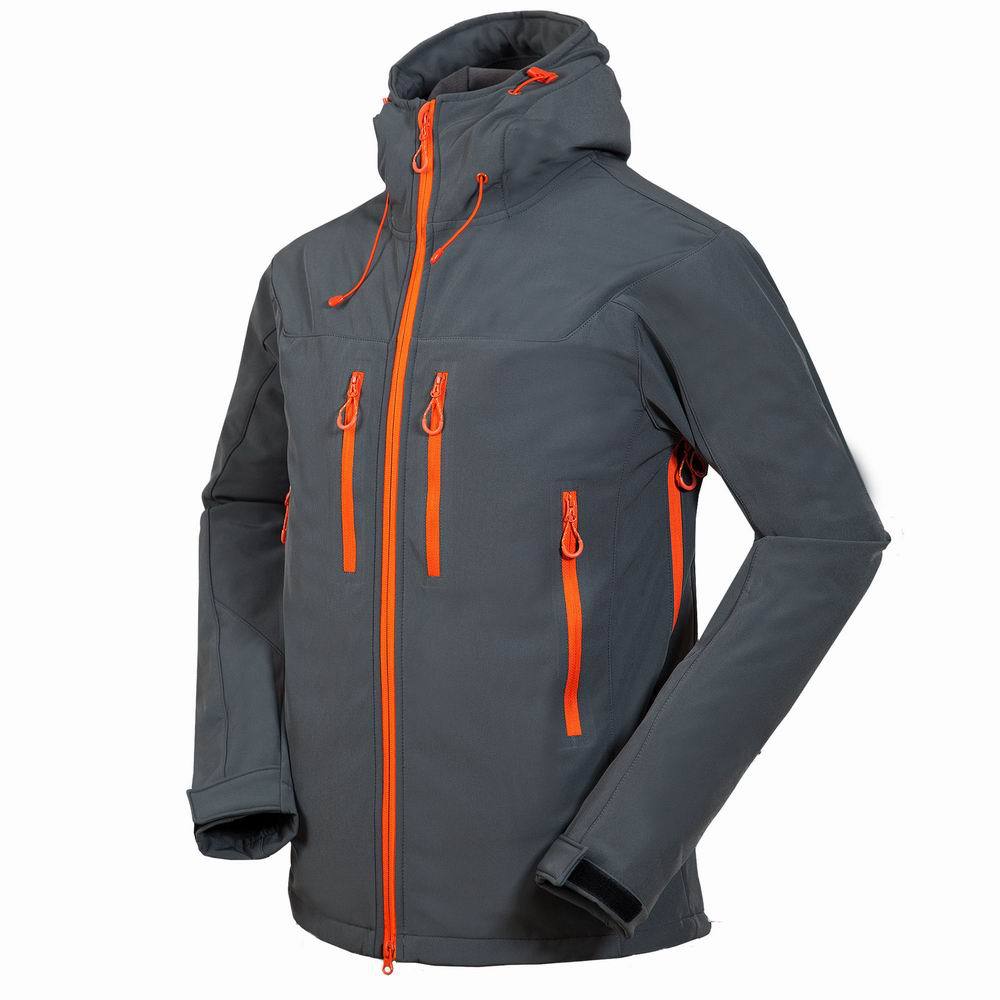 men outdoor mountaineering camping jacket