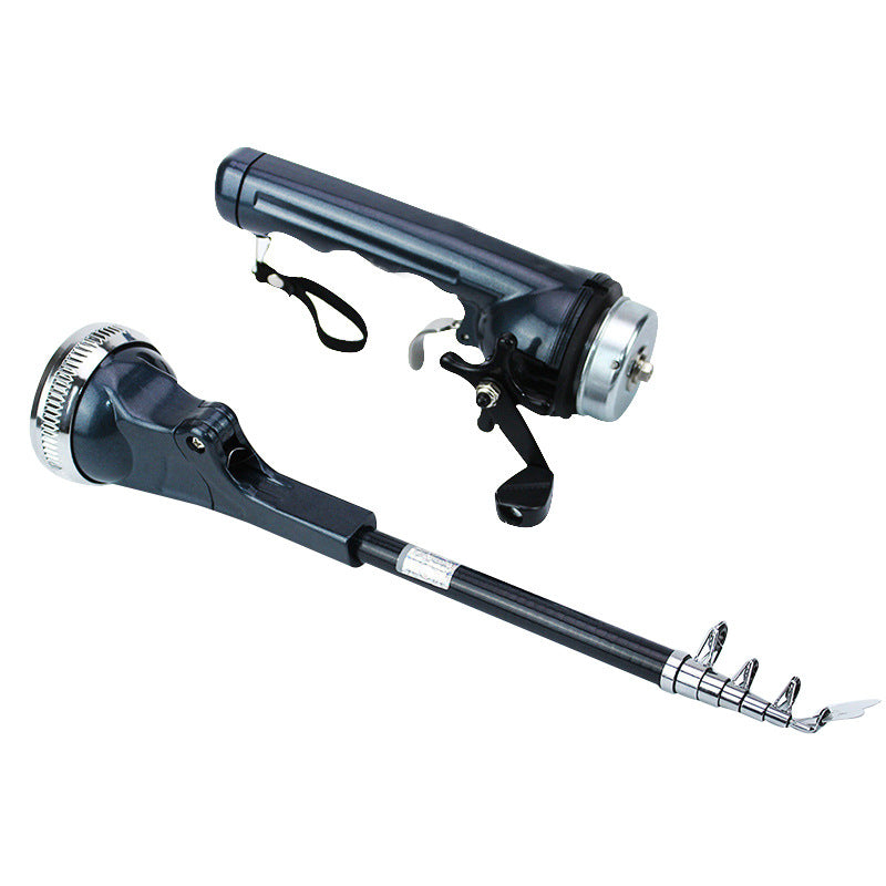 Foldable fishing rod portable pocket throwing rod