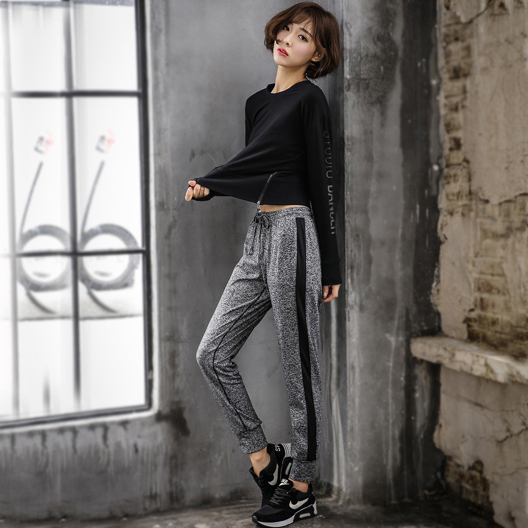 yoga suits female winter fitness three piece tide