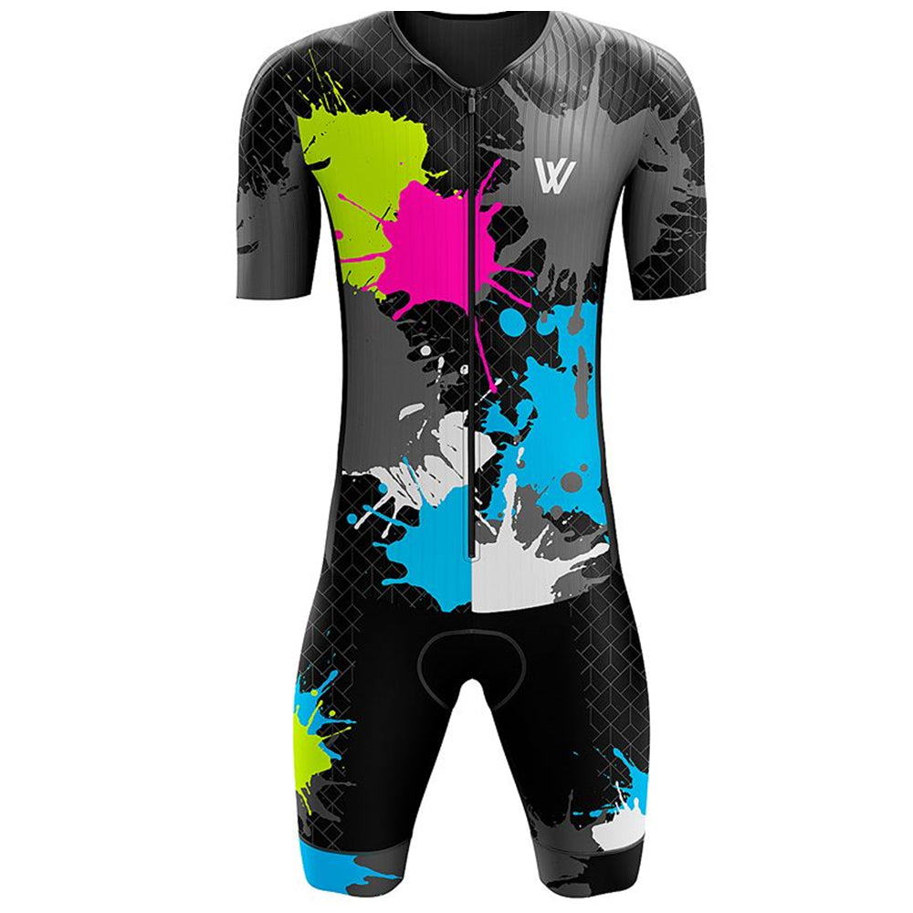 Summer Women's Bodysuit Triathlon Quick Dry