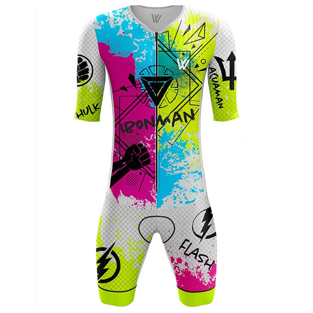 Summer Women's Bodysuit Triathlon Quick Dry