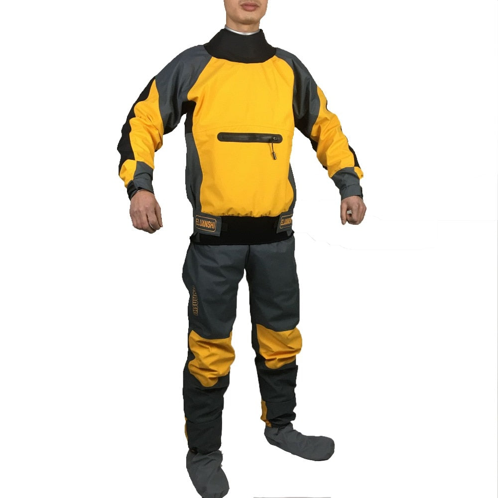 Waterproof Breathable Clothing For Kayak Skiing Fishing Kayaking Boating Rafting drysuit Vest Jacket Cycling Raincoat