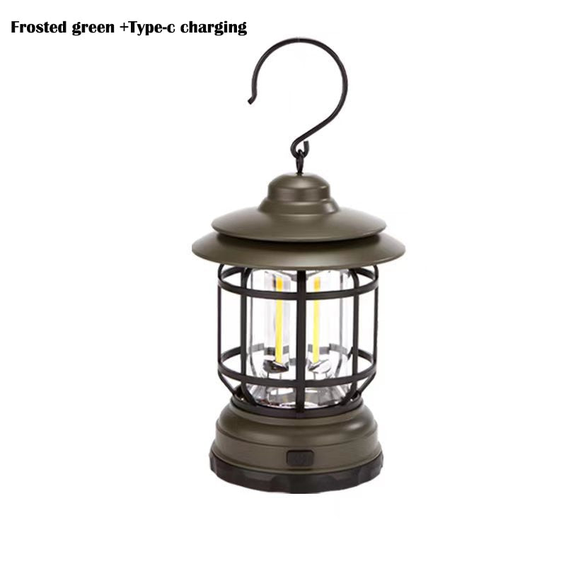 Retro Hanging Camping Lanterns USB Rechargeable