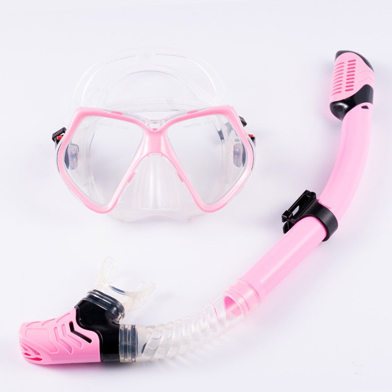 Diving Swimming Fins Set Diving Equipment Snorkeling Flippers Swimming Goggles Snorkel Set Adult Flippers Underwater