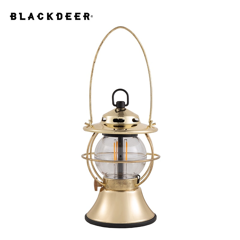 LED Retro Outdoor Camping Lantern 5200mAh Power Bank