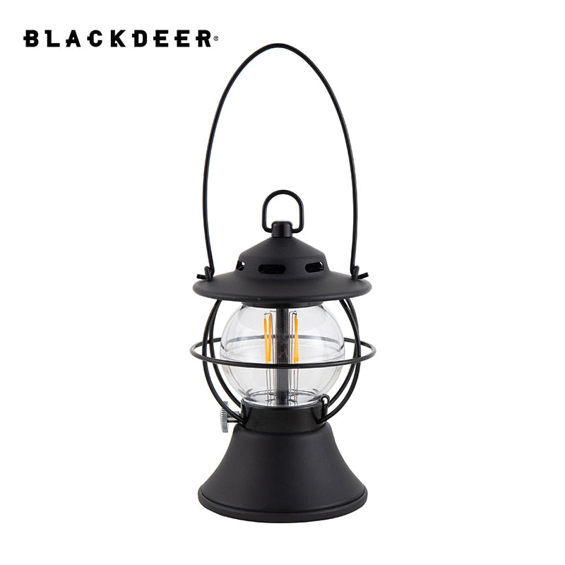 LED Retro Outdoor Camping Lantern 5200mAh Power Bank