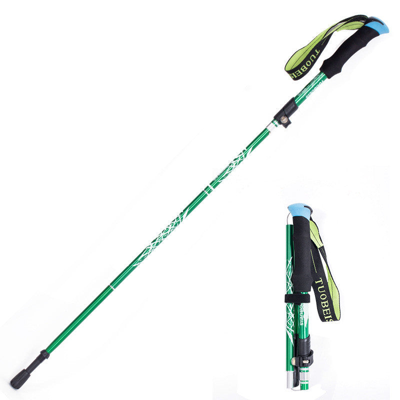 Aluminum Alloy 5Sections Walking Poles
