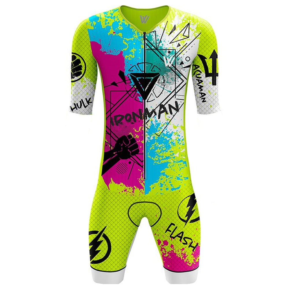 Summer Women's Bodysuit Triathlon Quick Dry