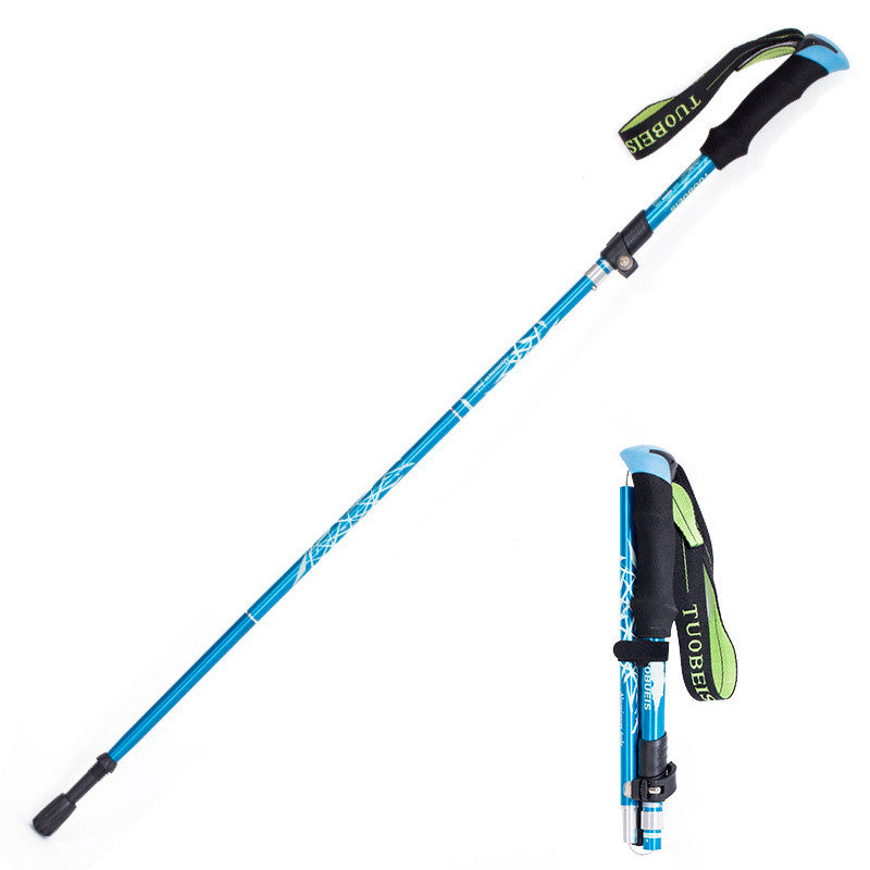 Aluminum Alloy 5Sections Walking Poles