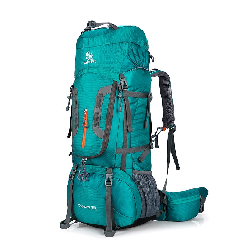 80L Camping Hiking Backpacks with Aluminum alloy support