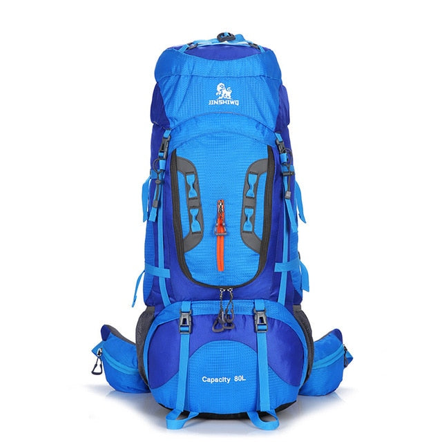 80L Camping Hiking Backpacks with Aluminum alloy support