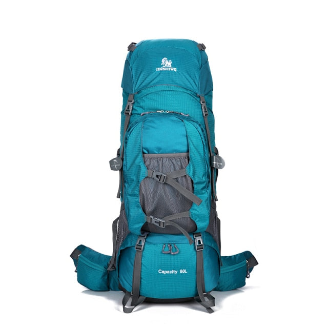 80L Camping Hiking Backpacks with Aluminum alloy support