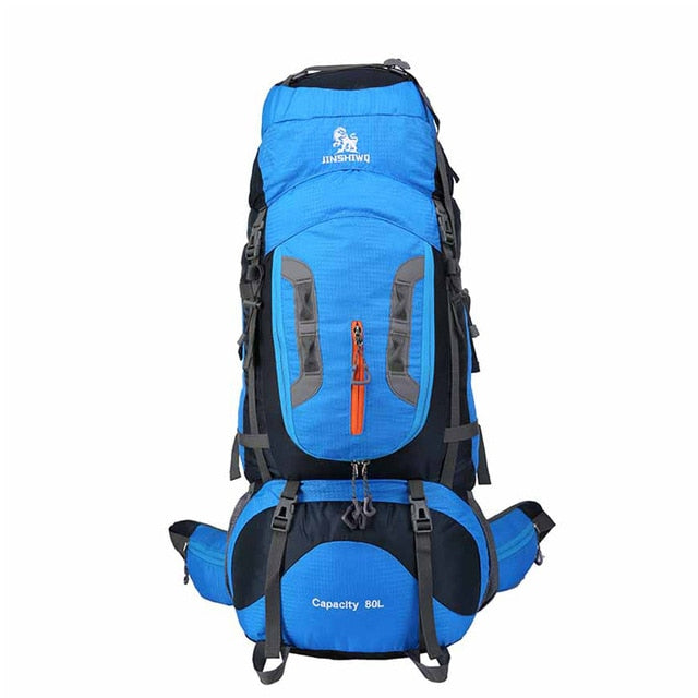 80L Camping Hiking Backpacks with Aluminum alloy support