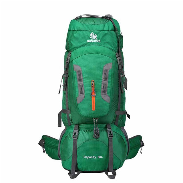 80L Camping Hiking Backpacks with Aluminum alloy support