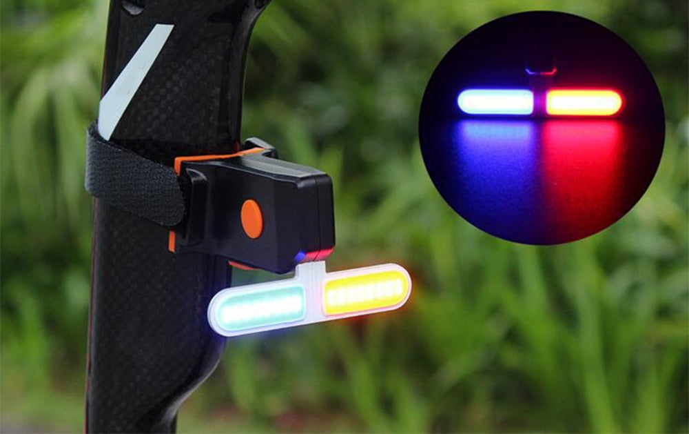 USB Charge Led Bike Light Flash