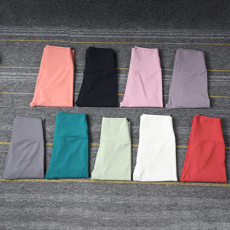 Fitness Nylon High Waist Long Pants