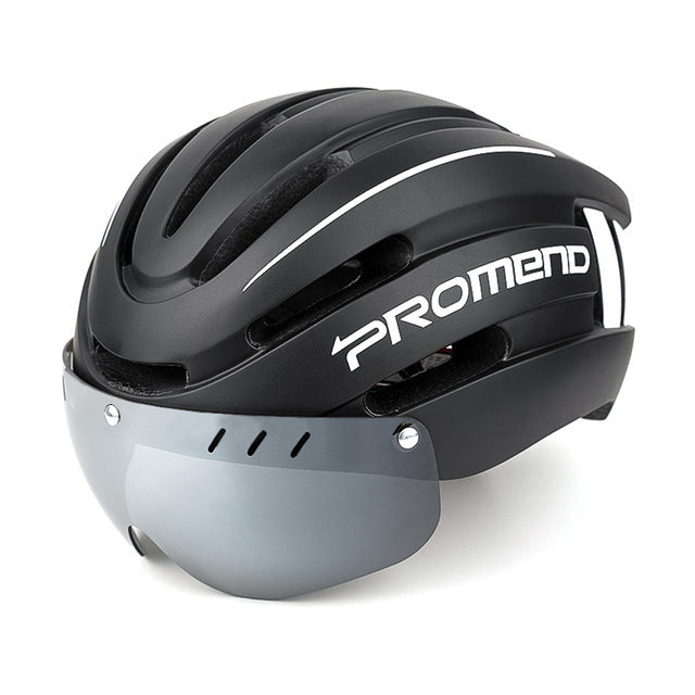 Bicycle Helmet LED Light Rechargeable Intergrally-molded