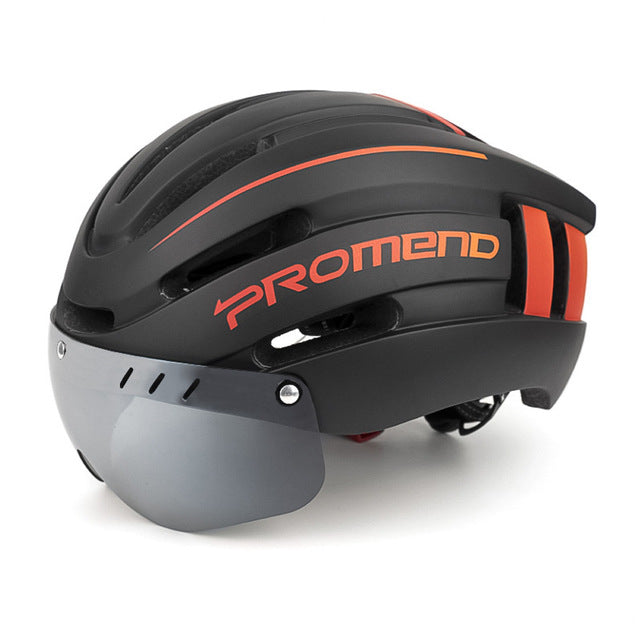 Bicycle Helmet LED Light Rechargeable Intergrally-molded