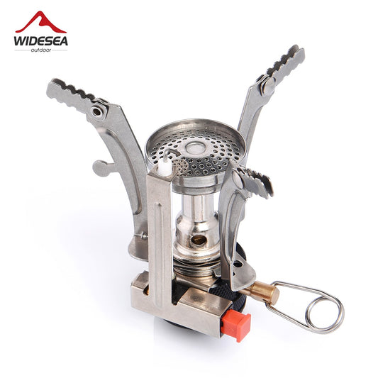 Portable folding camping stove
