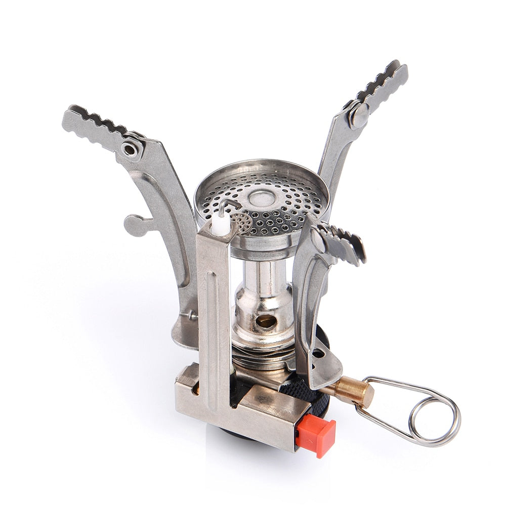 Portable folding camping stove