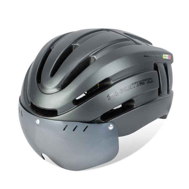 Bicycle Helmet LED Light Rechargeable Intergrally-molded