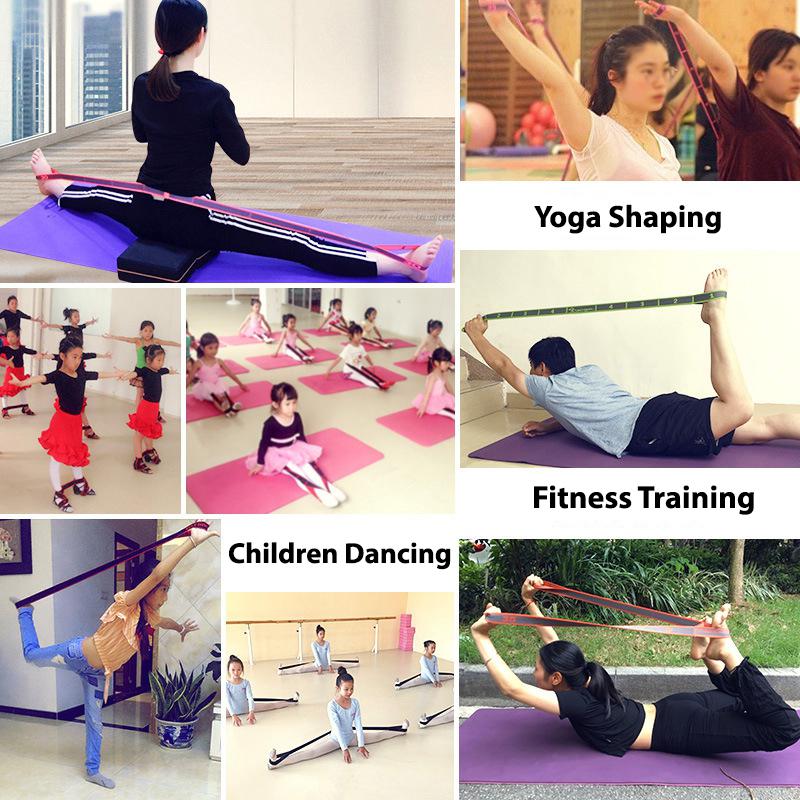 Yoga Pilates GYM Fitness Exercise Resistance Bands