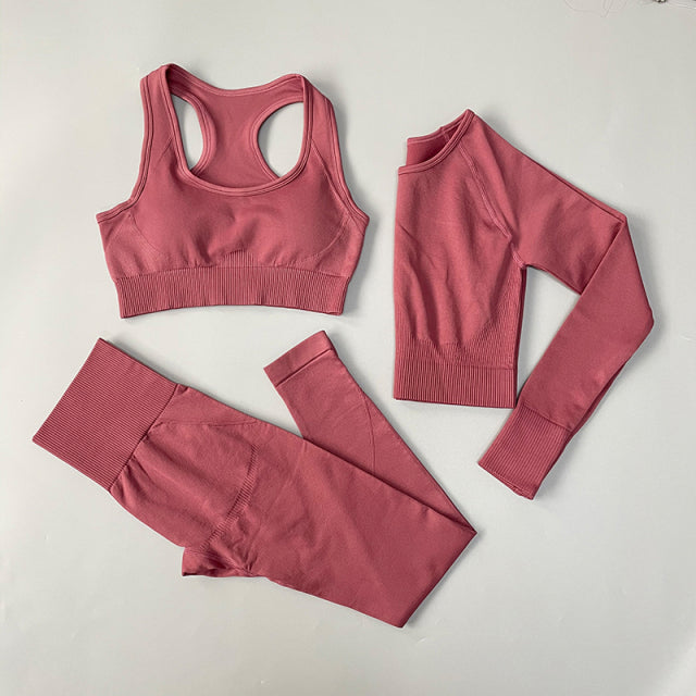 Seamless Women Yoga Set
