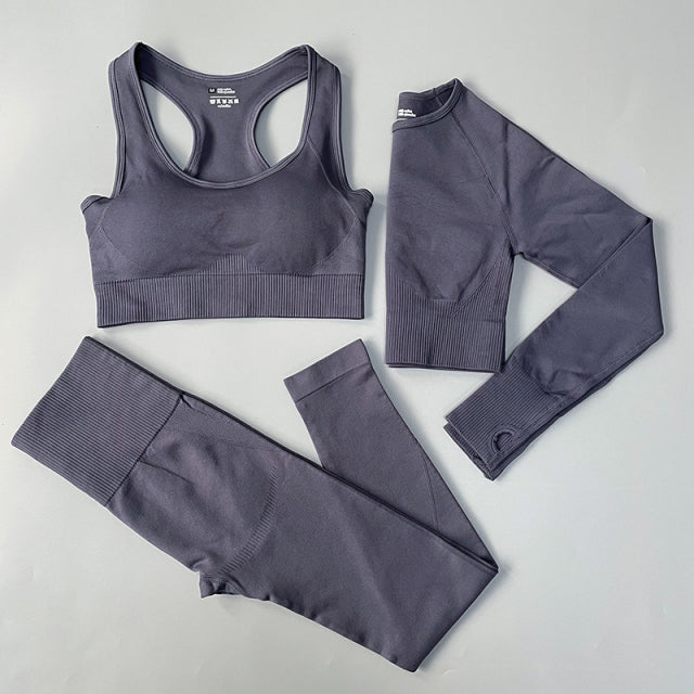 Seamless Women Yoga Set