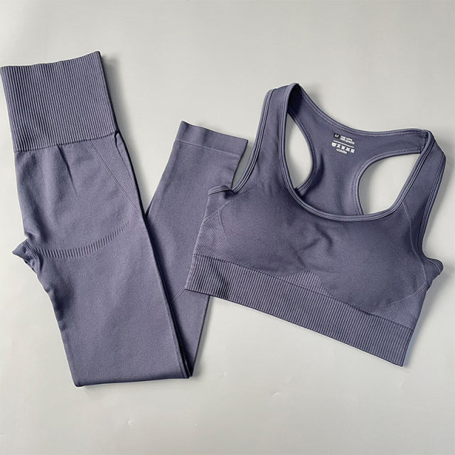 Seamless Women Yoga Set