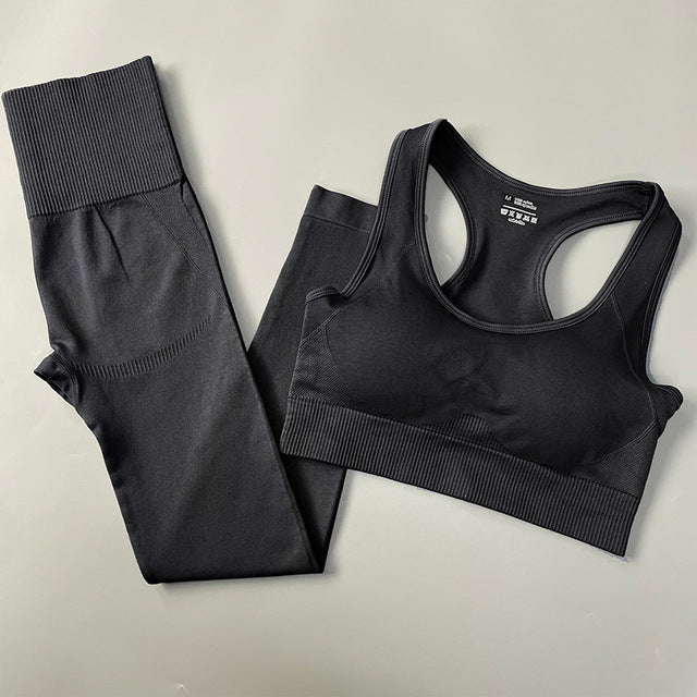 Seamless Women Yoga Set