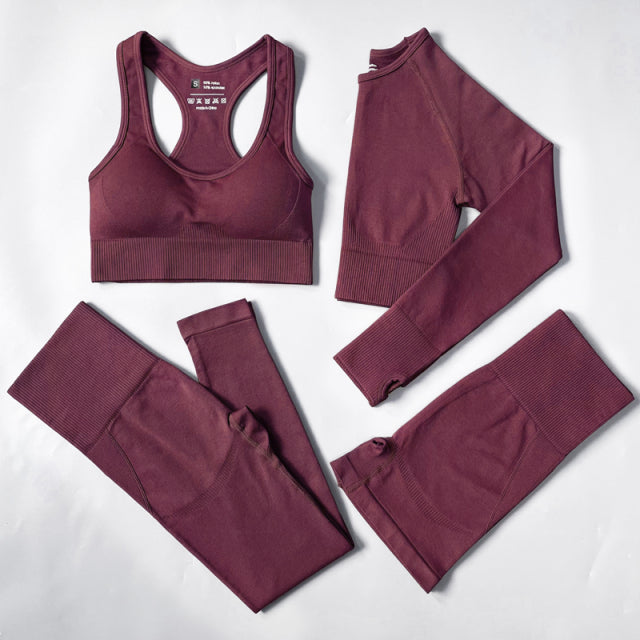 Seamless Women Yoga Set