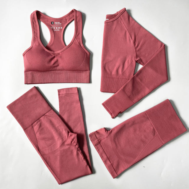 Seamless Women Yoga Set