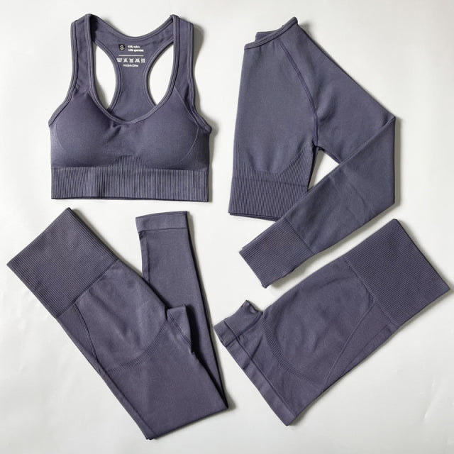Seamless Women Yoga Set